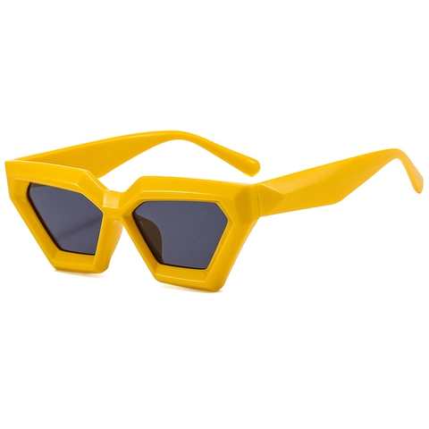 Occhiali Da Sole Geometrici Con Montatura Spessa A Rombo Protezione UV400 Lenti PC AC Stile Retro Futuristico Per Festa Viaggi Moda Unisex