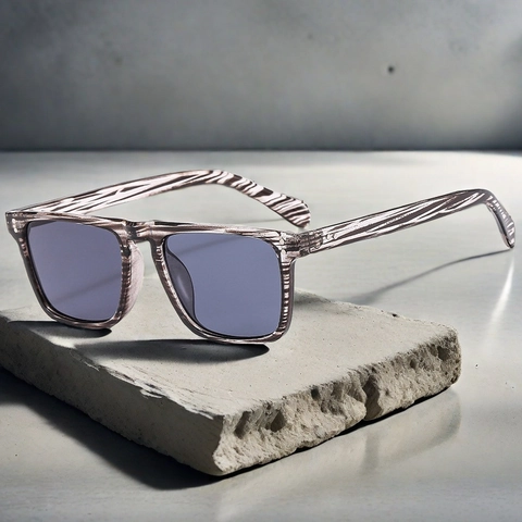Vintage Square Sunglasses PC Frame AC Lens UV400 Protection Rivet Decor Fashion Eyewear For Men Women Outdoor Driving