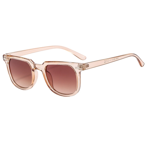 Vintage Square Sunglasses UV400 Protection Retro PC Frame With Metal Rivets Tortoiseshell Temples For Men Women
