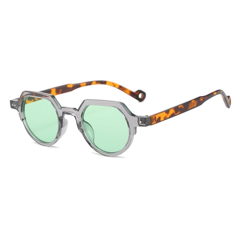 Gafas De Sol Ovaladas Geométricas Vintage Protección UV400 Montura PC Moda Para Unisex Viajes Fiesta