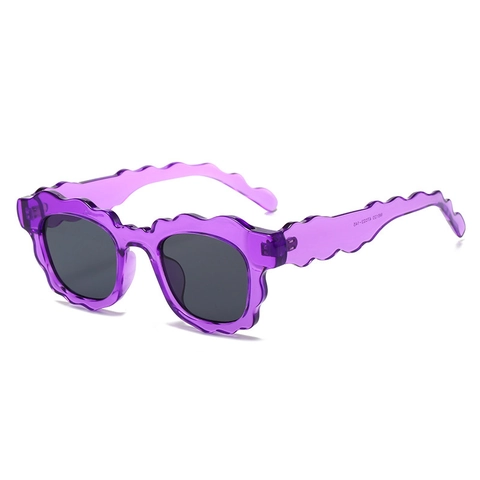 Wellenrand Sonnenbrille Wellenrahmen Brille UV400 Schutz PC Material Retro Mode Streetwear Unisex Party