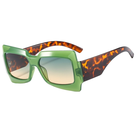 Occhiali Da Sole Quadrati Oversize Retro Protezione UV400 Montatura PC Moda Y2K Per Donna Uomo
