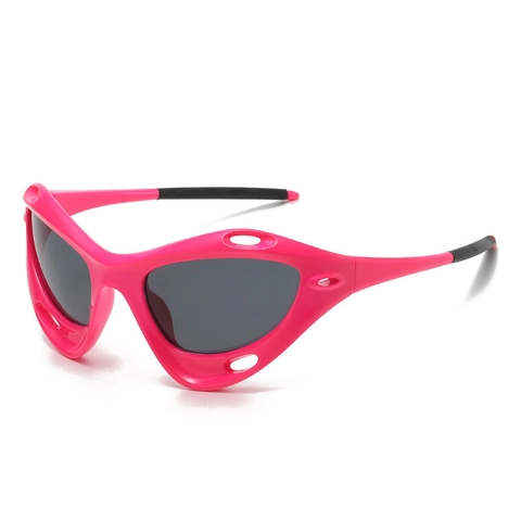 Occhiali Da Sole Sportivi Futuristici Y2K Montura PC Protezione UV400 Ciclismo All Aperto Design Cavo Per Uomini E Donne
