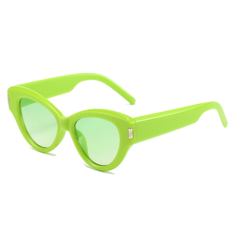 Mode Retro Katzenaugen Sonnenbrille Für Damen UV400 Schutz PC Rahmen Polycarbonat Gläser Stilvolle Outdoor Sonnenbrille
