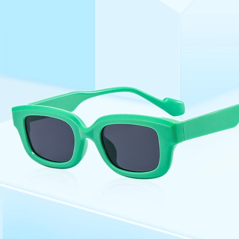Retro Square Frame Sunglasses Fashion UV400 Protection Lightweight PC Outdoor Eyewear For Men Women
