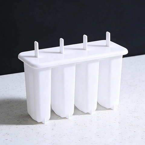Stampo Per Gelati In Plastica DIY Macchina Per Ghiaccioli Con Coperchio E Manici Design Semplice