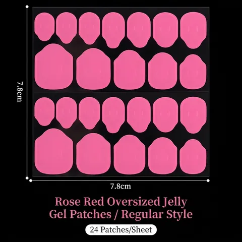 Autocollants de Colle à Ongles en Gelée Double Face Imperméables pour Ongles à Presser Onglets Adhésifs Forts Transparents pour Femmes Manucure DIY
