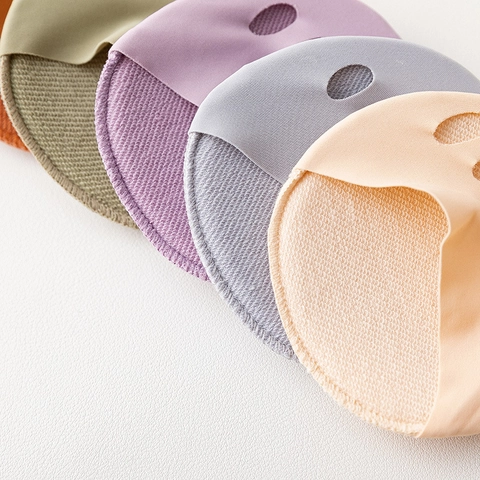 Almohadillas Antepié Mujer Dedos Separados Invisibles Antideslizante Transpirable Nylon Poliéster Para Tacones Altos
