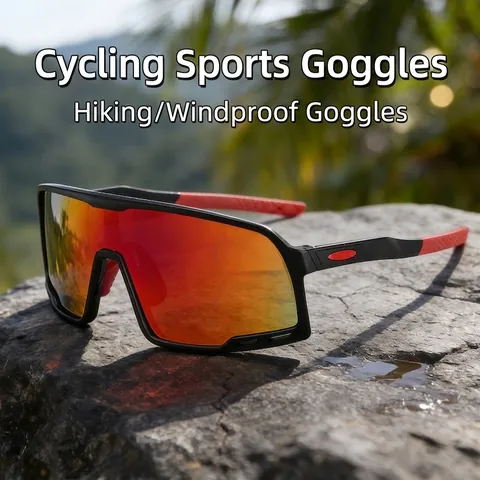 Gafas De Sol Deportivas Montura PC UV400 Resistente Al Viento Ciclismo Correr Al Aire Libre Para Hombres Mujeres