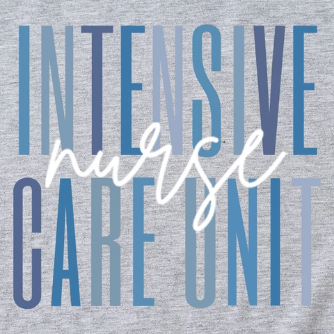 Intensive Care Unit Verpleegster T-Shirt Dames Katoen Casual Ronde Hals Korte Mouw Tops