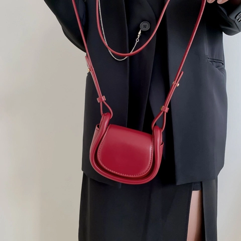 Borsa A Sella Mini Per Bambini Tracolla In Pelle PU Con Patta Moda Colore Solido Per Ragazze Bambine
