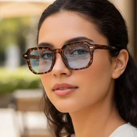 Retro Square Sunglasses UV400 Protection Small Frame Vintage Eyewear Trendy Fashion Outdoor Accessories Unisex