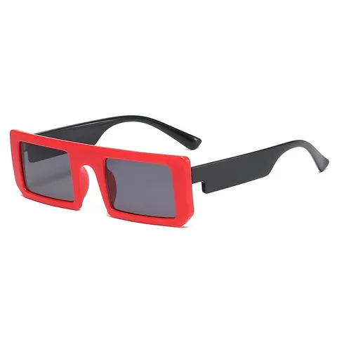 Square Sunglasses Retro Small Frame UV400 Protection Individual Fashion PC Frame AC Lens For Men Women
