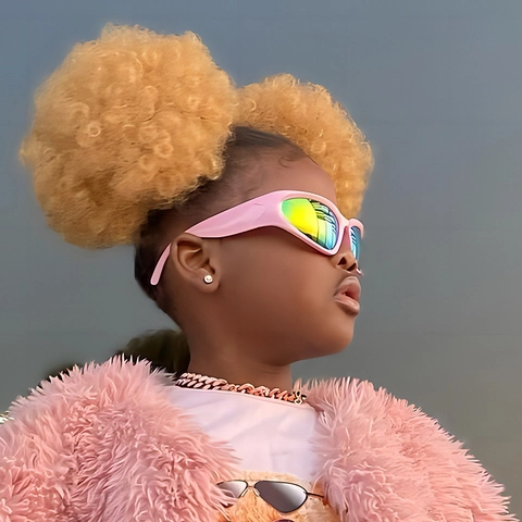 Gafas De Sol Deportivas Para Niños Protección UV400 Ciclismo Estilo Y2K Cyberpunk Montura De Plástico Ligera