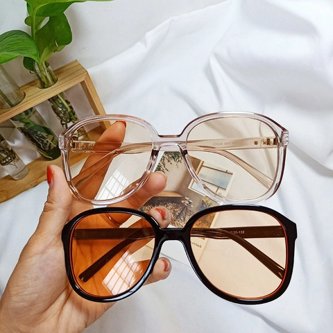 Retro Large Square Sunglasses Fashion Street Style UV400 Protection PC Frame AC Lens Eyewear For Men Women