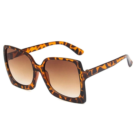 Occhiali Da Sole Quadrati Oversize Montatura PC Lente Resina Protezione UV Stile Retro Alla Moda Per Esterno