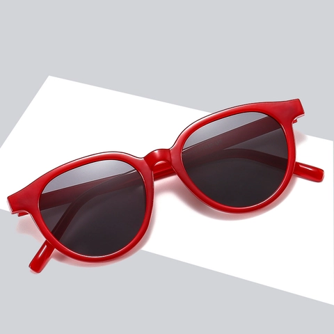 Occhiali Da Sole Retrò Con Montatura Tonda Protezione UV400 PC AC Colore Caramella Vintage Per Uomini Donne