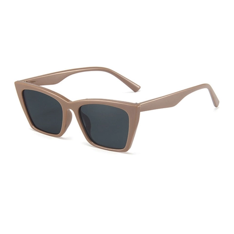 Cat Eye Sunglasses For Women Retro Vintage Style UV400 Protection PC Frame Resin Lens Outdoor Travel Fashion Accessory