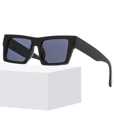 2024 Neue Retro Quadratische Sonnenbrille Für Damen Herren Mode Kleiner Rahmen UV400 Schutz Rechteckige Brille Outdoor Reise Brillen