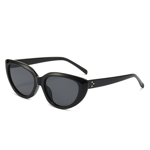 Occhiali Da Sole Vintage Cat Eye Per Donna Protezione UV400 Montatura In PC Spessa Moda Retro Stile Hip Hop
