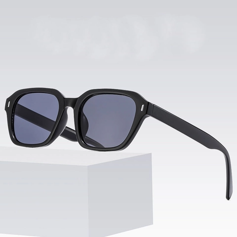 Retro Square Sunglasses UV400 Protection PC Frame AC Lens Vintage Fashion Eyewear For Men Women Outdoor Driving