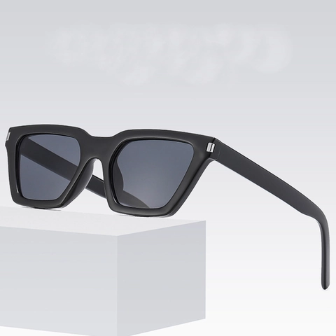 Occhiali Da Sole Cat Eye Retrò Da Donna Protezione UV400 Montura Rettangolare In PC Moda Da Strada Viaggi