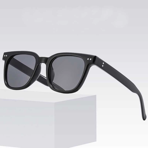 Square Fashion Sunglasses Retro UV400 Protection Anti Blue Light PC Frame For Men Women Trendy Eyewear