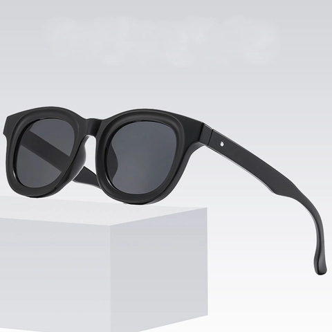 Retro Square Sunglasses PC Frame AC Lens UV400 Protection Outdoor Fashion Eyewear For Men Women