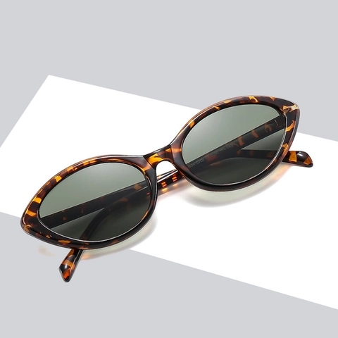 Occhiali Da Sole Cat Eye Retrò Donna Uomo Montatura Ovale Vintage Protezione UV400 Leggeri Chic Moda Allaperto