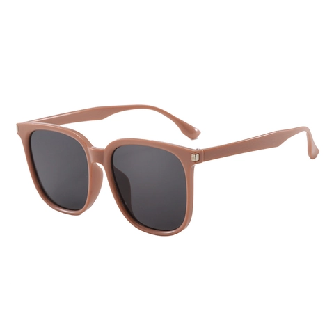 Gafas de Sol Cuadradas de Montura Grande Protección UV Material PC Gafas de Moda para Hombres Mujeres Aire Libre Viajes Conducir