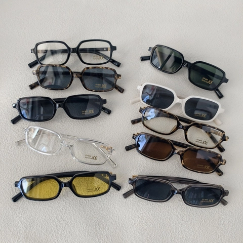 Kids Retro Square Sunglasses UV400 Protection Fashion Resin Frame Sun Glasses For Boys Girls Outdoor Travel Party Accessories