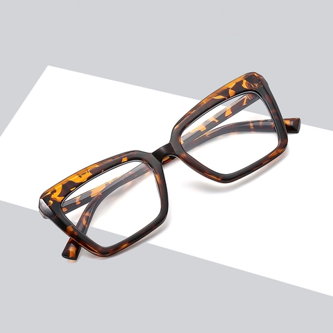 Occhiali Anti Luce Blu Montatura Occhio Di Gatto Oversize Anti Affaticamento Oculare Quadrato Vintage Plastica Uomo Donna