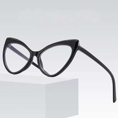 Montature Per Occhiali Da Vista Cat Eye Da Donna Anti Luce Blu PC TR90 Farfalla Occhiali Stile Vintage Y2K Non Graduati