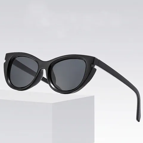 Occhiali Da Sole Retro Occhi Di Gatto Protezione UV400 Montatura PC Vintage Moda Per Guida All Aperto Stile Street