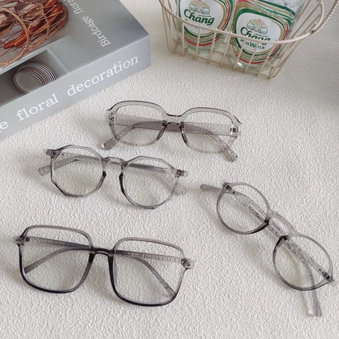 Gafas De Sol Cuadradas Retro Mujer Vintage Ojo De Gato Montura Gris Transparente Protección UV400 Lente Resina Moda Chic