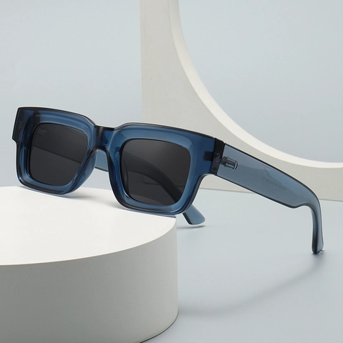 Gafas De Sol Polarizadas Montura Cuadrada Material PC Protección UV400 Moda Retro Para Hombres Mujeres
