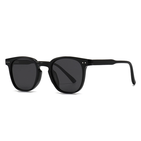 Polarized Sunglasses For Men And Women UV400 Protection PC Lens Retro Round Square Plastic Frame Classic Vintage Style