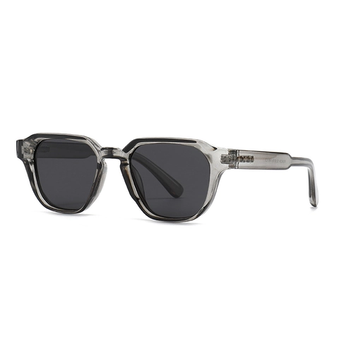 Occhiali Da Sole Polarizzati Protezione UV400 Montatura PC Poligonale Retro Moderno Moda Per Uomini Donne Esterno