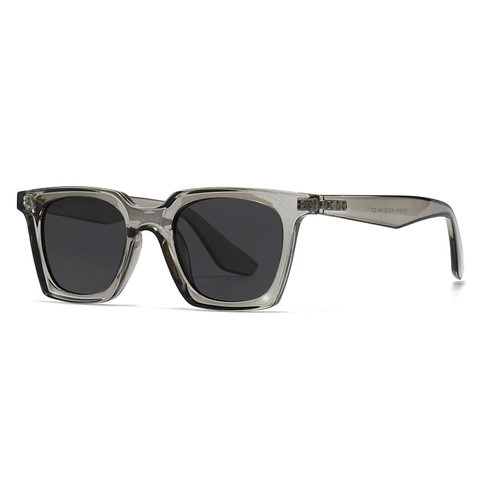 Square Polarized Sunglasses Fashion UV400 Protection PC Frame Retro Oversized Sun Glasses For Men Women Outdoor Travel