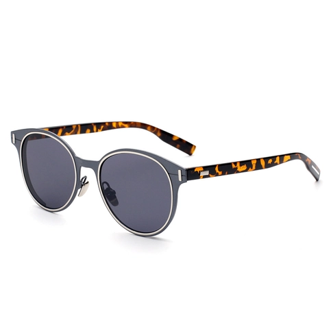 Occhiali Da Sole Tondi Retro Montatura In Metallo Protezione UV400 Occhiali Vintage Stile Trendy Per Uomini Donne