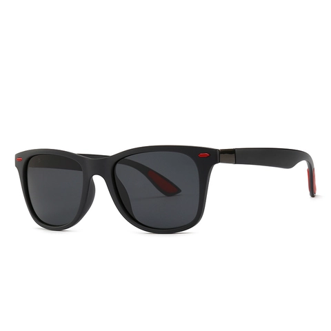 Occhiali Da Sole Polarizzati Da Uomo UV400 Quadrati TR90 Metallo PC Moda Retrò Guida All'Aperto