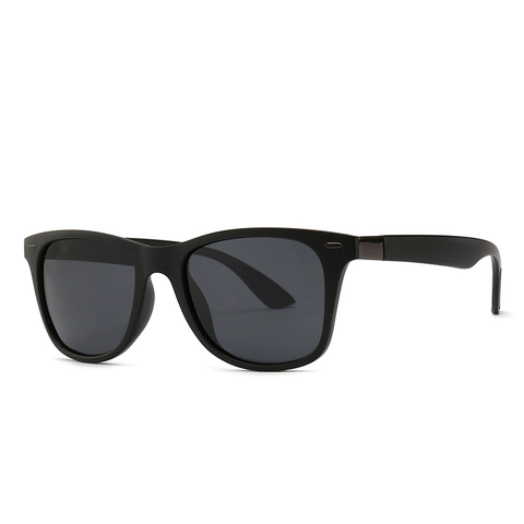 Occhiali Da Sole Polarizzati Da Uomo UV400 Quadrati TR90 Metallo PC Moda Retrò Guida All'Aperto