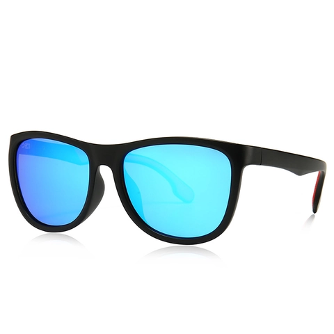 Classic Square Polarized Sunglasses TR90 Frame UV400 Protection Driving Outdoor Retro Lightweight Unisex Eyewear