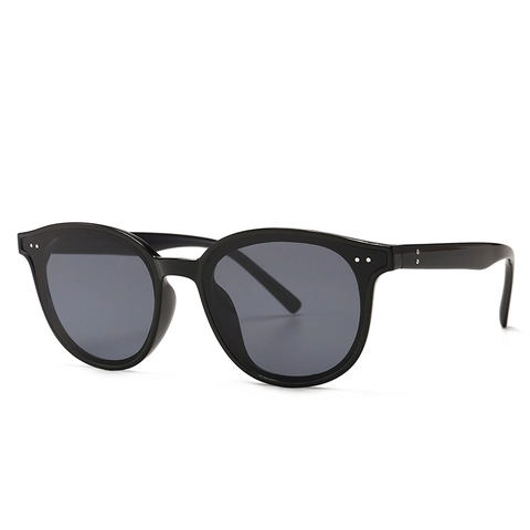 Vintage Rivet Square Round Sunglasses PC Frame UV400 Protection Classic Trendy Eyewear For Men Women Daily Travel Beach Sun Glasses