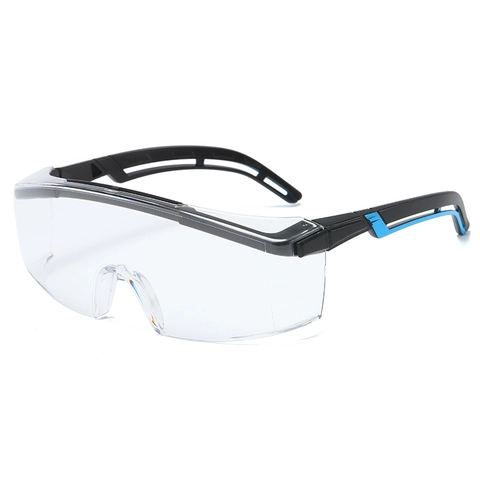 Gafas De Seguridad Protectoras Lentes PC Montura TR90 Anti-Vaho Anti-Impacto Laboratorio Industrial Exterior Ciclismo