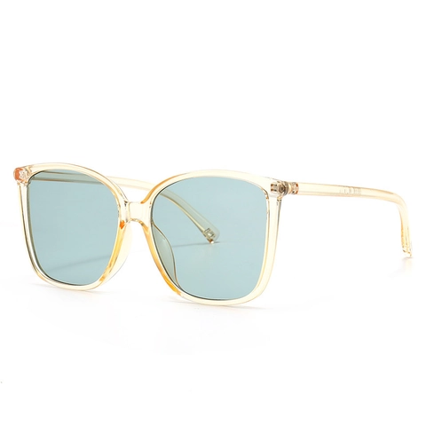 Occhiali Da Sole Cat Eye Oversize Retro Quadrati Montatura In Plastica Protezione UV Stile INS Per Donna