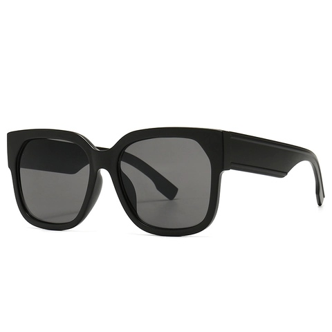 Oversized Square Sunglasses UV400 Protection PC Frame Retro Fashion Street Style Eyewear For Outdoor Travel