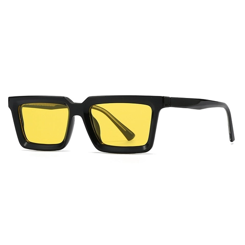 Square Polarized Sunglasses PC Frame Rectangular UV400 Protection Outdoor Retro Vintage Fashion For Men Women