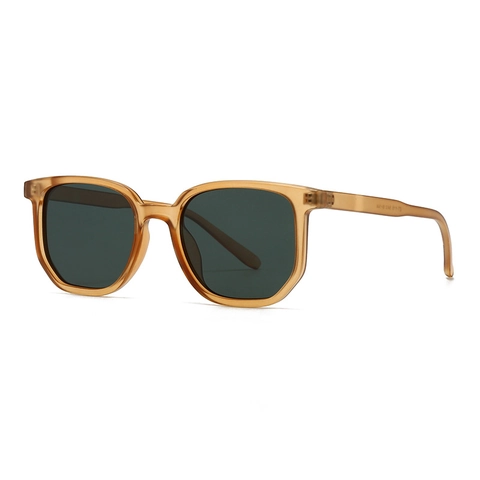 Retro Square Sunglasses For Women Men Plastic Frame UV400 Protection Polarized Large Trendy Ins Style Eyewear Outdoor