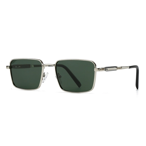Polarized Sunglasses Metal Frame Square Retro Vintage UV400 Protection Eyewear For Men Women Outdoor Street Photography